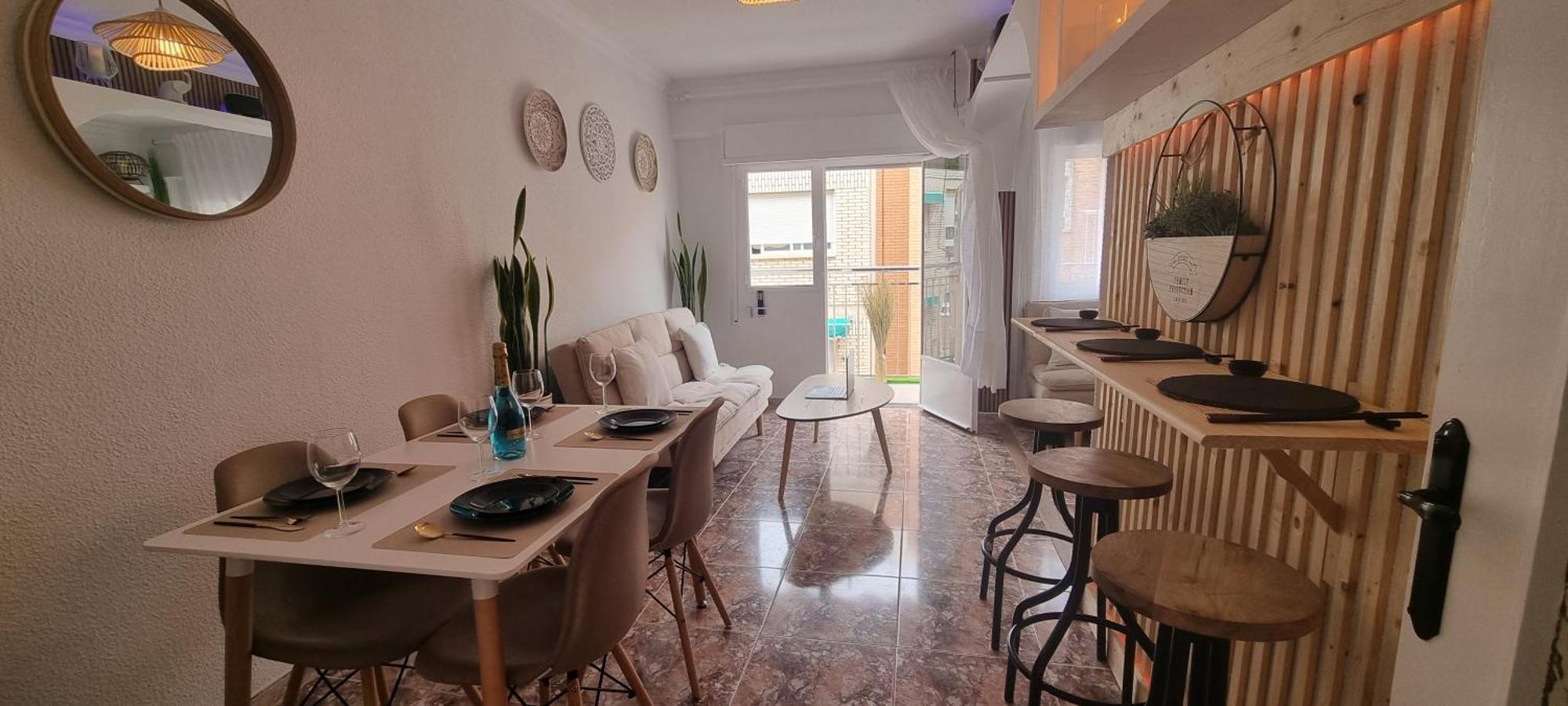 Wabi Beach Home - Frente Al Mar Con Aire Acondicionado Águilas Exterior foto
